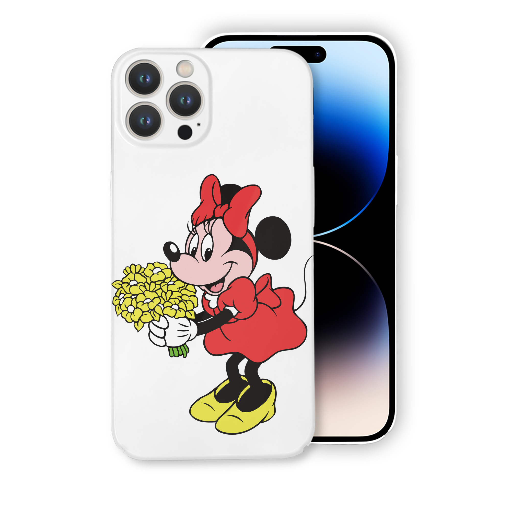 （画像用） ミッキーマウス Mickey Mouse 【iPhone 14シリーズ対応】ハードケース